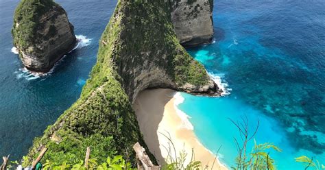 My Purple World Ww The Amazing Kelingking Beach Nusa Penida Bali