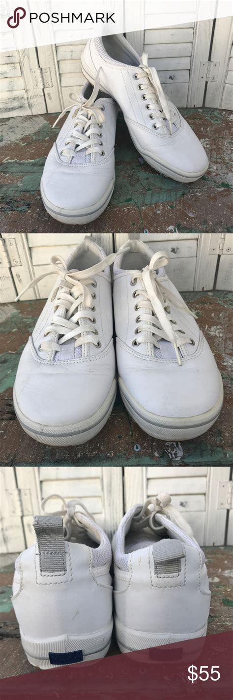 Vintage Leather Keds Champion Originals White Sz9 Vintage Leather Keds