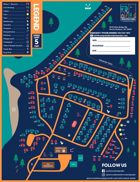 Map And Rules - Spacious Skies Campgrounds