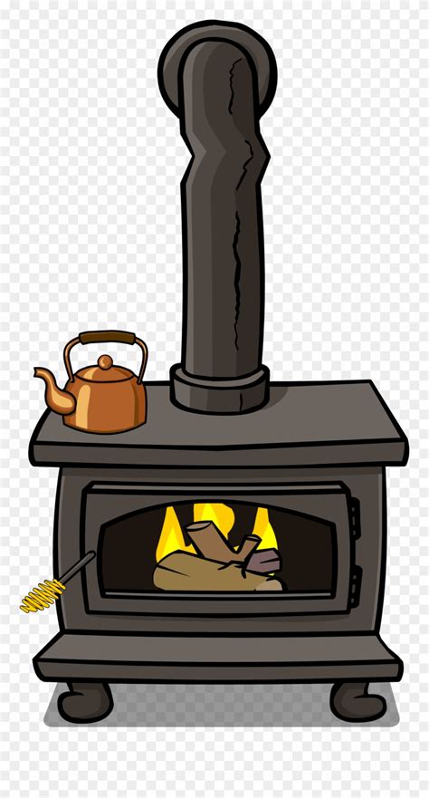 Ompakning Af Låger Wood Burning Stove Clipart Png Download