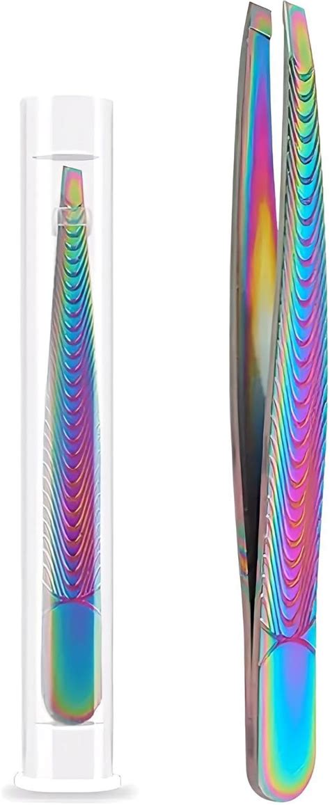 amazoncom ausomtek beard tweezers white hair plucking tweezers