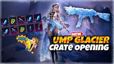 Bgmi Luckiest Ump Glacier Crate Opening Uc Mai Ek Nahi Ump