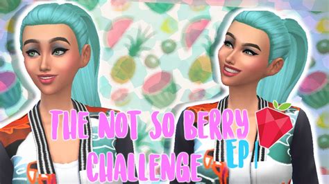 Sims 4 Not So Berry Challenge Cc