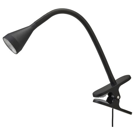 NÄVLINGE lampu sorot jepit LED hitam IKEA Indonesia