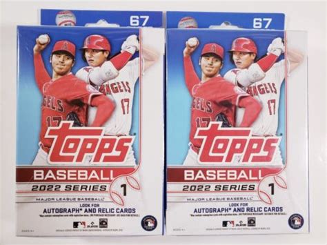 Topps Series Mlb Baseball Trading Card Hanger Box Lot Of