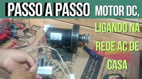 MOTOR DE ESTEIRA Montagem PASSO A PASSO PARA USAR EM SEUS PROJETOS