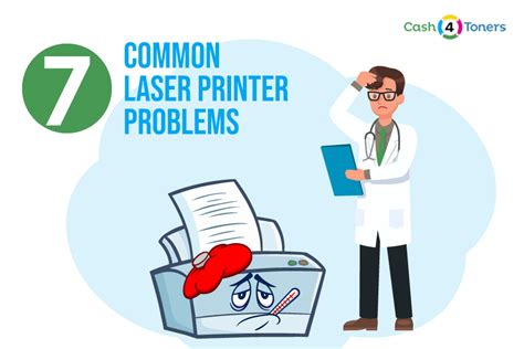 7 Common Laser Printer Problems | Cash4Toners