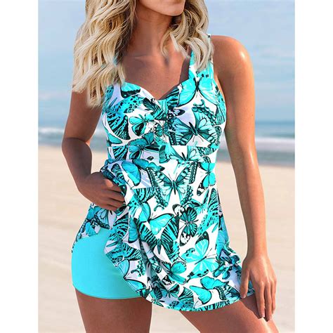 Kany Tankini Womens Swimwear Plus Size Sexy Womens Swimwear Two Piece