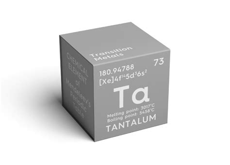 tantalum element block | D Block Metals, LLC