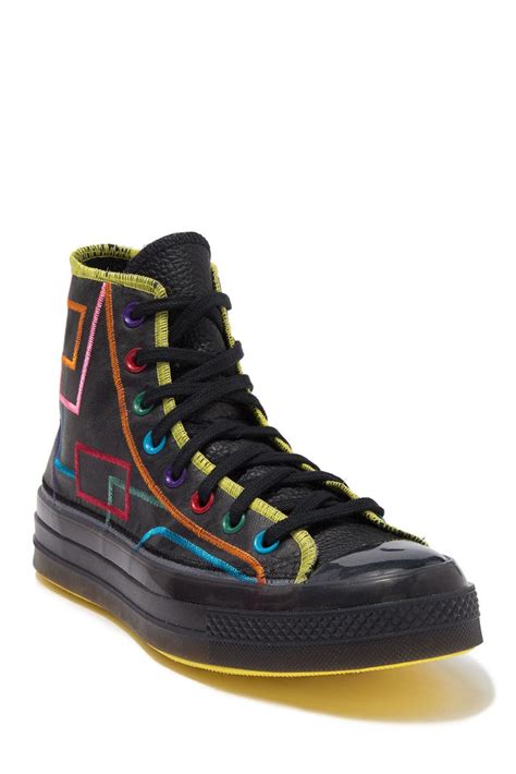 Converse Chuck 70 Geo Embroidered High Top Sneaker Nordstrom Rack