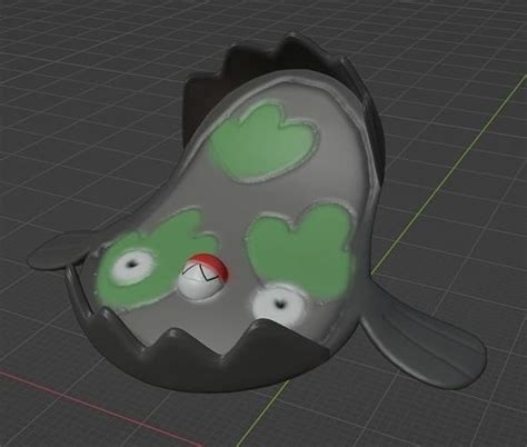 Stunfisk Galarian Form 3D model 3D printable | CGTrader