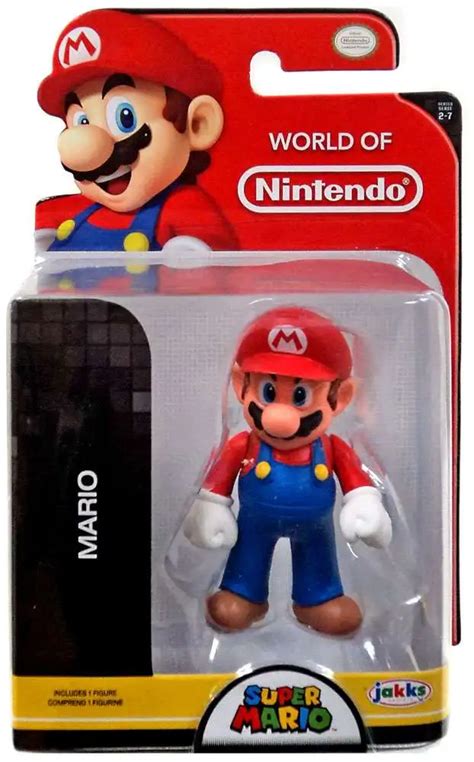 World of Nintendo Standing Mario 2.5 Mini Figure RANDOM Packaging, Same ...