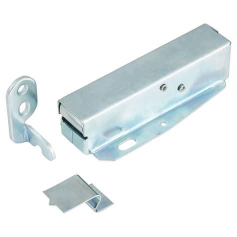 Heavy Duty Automatic Touch Latch Bright Zinc Plated Ironmongerydirect