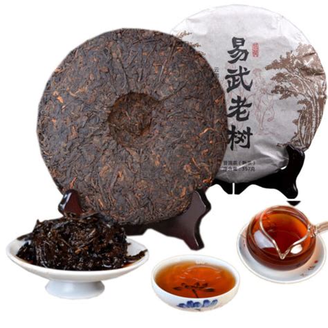 Premium Puer Cooked Tea Cake Chinese Yunnan Ripe Pu Erh For Collection