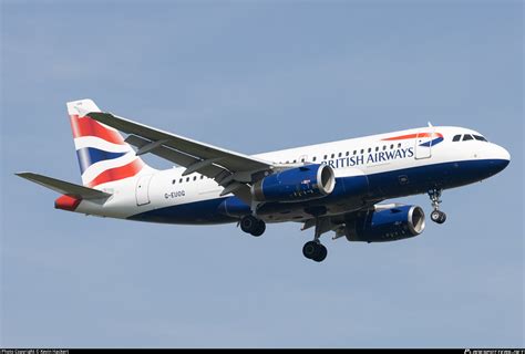 G EUOG British Airways Airbus A319 131 Photo By Kevin Hackert ID