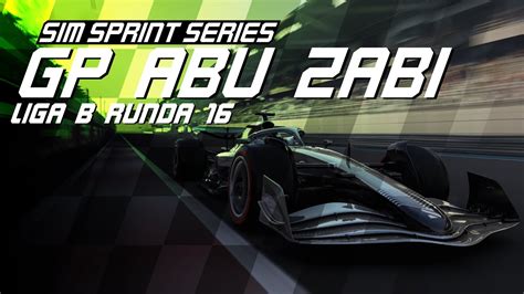 GP Abu Zabi Runda 16 Liga B F1 22 SSS YouTube