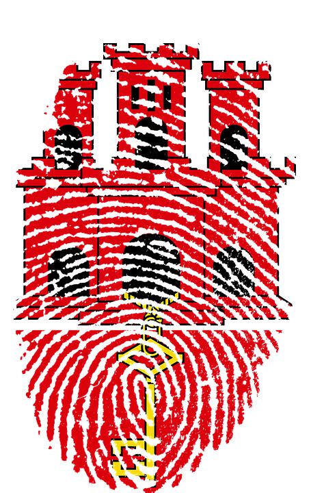 Download Gibraltar, Flag, Fingerprint. Royalty-Free Stock Illustration ...