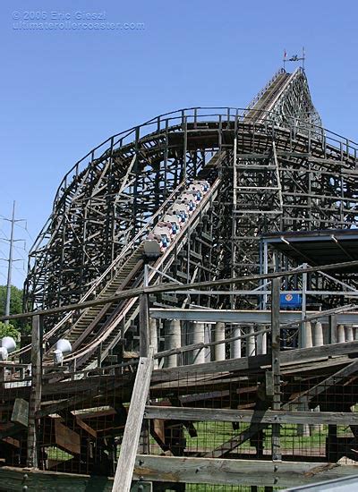 Lift Hill Photo Texas Giant Roller Coaster