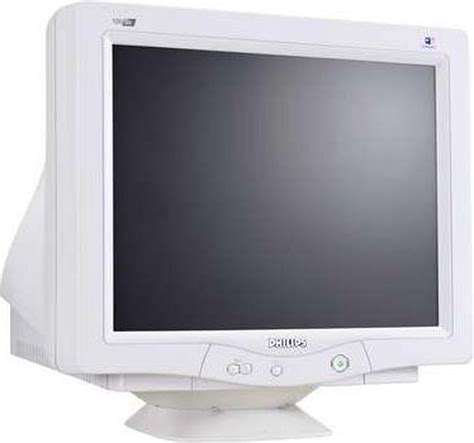 Philips 19 Real Flat Uxga Crt Monitor