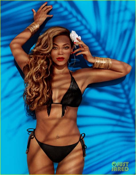 Beyonce Bikini Photos For H M Print Campaign Photo Beyonce