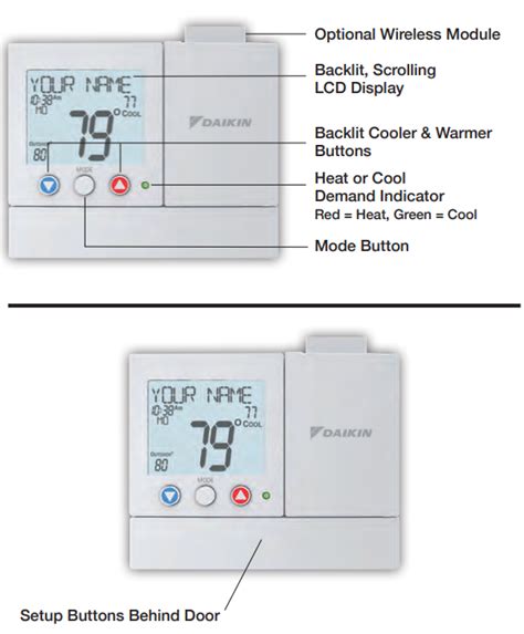 Daikin D4272 Digital Thermostat Owner Manual - thermostat.guide