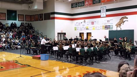 East Lincoln Middle School 8th Grade Band Youtube