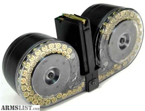 Armslist For Sale Ar 15 Dual Drum 100 Round 223 556 Magazine