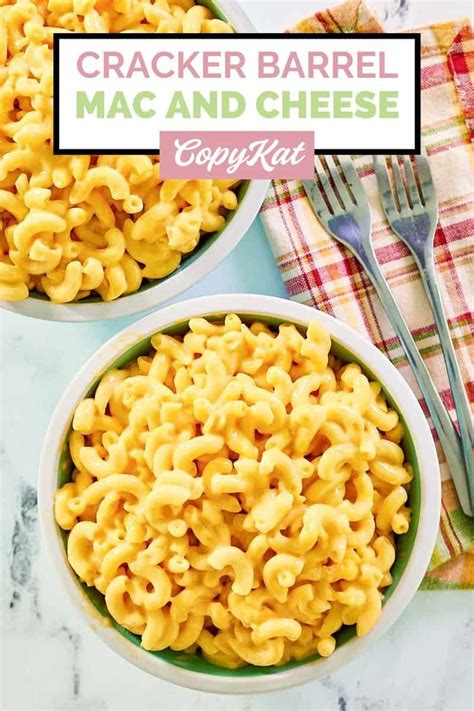 Cracker Barrel Mac and Cheese - CopyKat Recipes