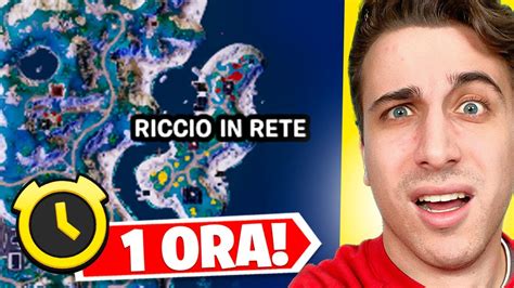 Atterro per 1 ORA a RICCIO in RETE in Arena Cosa è Successo Fortnite