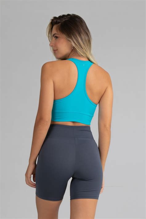 Top Nadador Fitness Básico Azul Ref GO6 E Kaisan