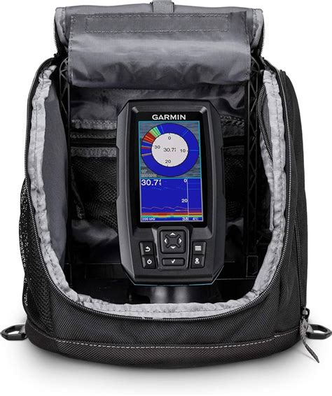 Garmin Striker Plus Ice Fishing Bundle Includes Portable