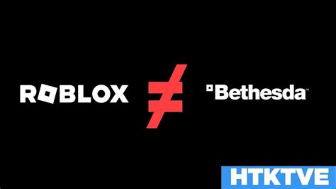 Prove That ROBLOX Logo Is Not Stolen From Bethesda Logo YouTube