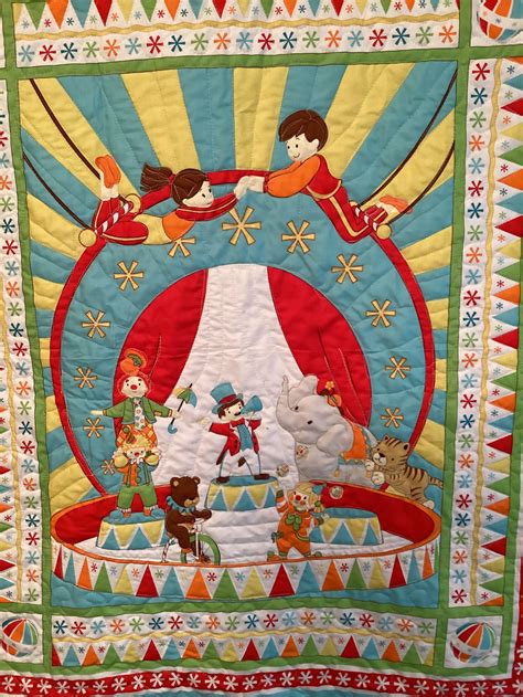 Circus Quilt Baby Quilt or Toddler Gift Circus Nursery - Etsy