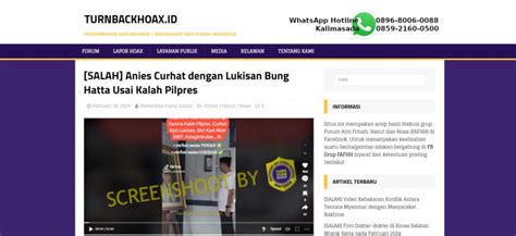 Salah Anies Baswedan Depresi Berbicara Di Depan Lukisan Muhammad