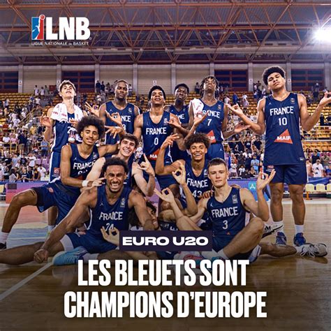 Lnb On Twitter 🇫🇷🏆 Les Bleuets Champions Deurope Incroyable