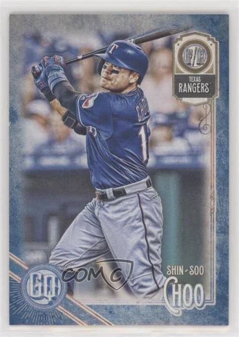 2018 Topps Gypsy Queen Indigo 75 Shin Soo Choo 250 For Sale Online