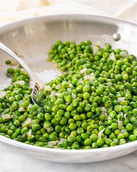 Sautéed Peas Jo Cooks