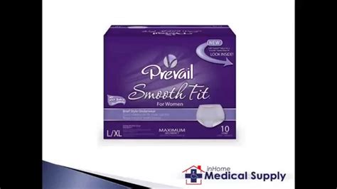 Prevail Smooth Fit Protective Adult Underwear Youtube