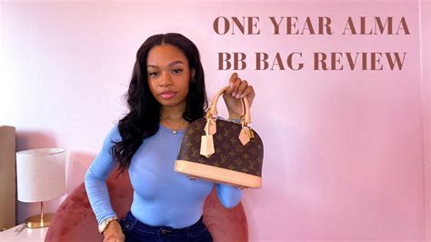 Louis Vuitton Alma Bb Review Cost How I Got My Bag Wear And Tear Youtube