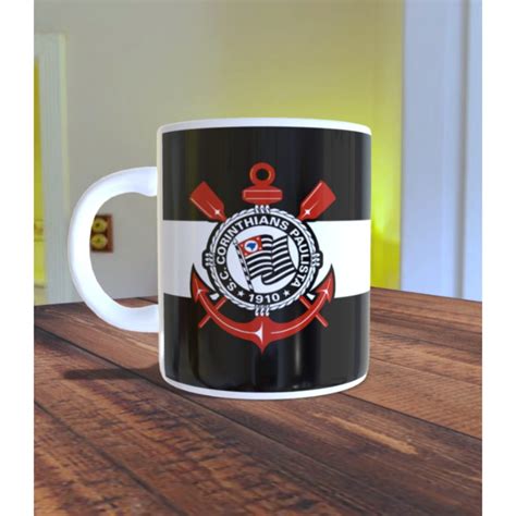 Caneca Do Corinthians Personalizada Nome E Numero Shopee Brasil