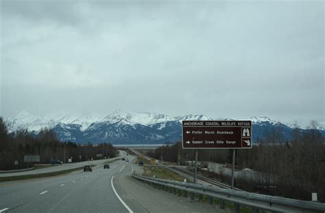 State Route 1 South - Anchorage to Turnagain Arm - AARoads - Alaska