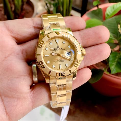 Rolex Yacht Master 16628 Fully-Gold Semi ETA – The Watch Emporium