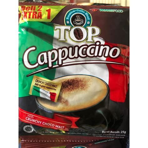 Amazon Top Coffee Cappuccino With Crunchy Choco Malt 15 X 25 Gr