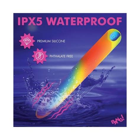 Bang Rainbow Silicone Vibrator Sex Toys At Adult Empire