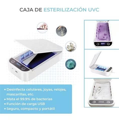 Caja Esterilizadora Germicida Desinfectante Rayos Ultraviole En Venta