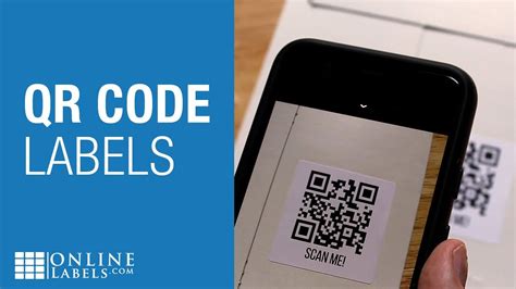 Qr Code Labels Product Overview Youtube