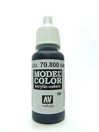 Amazon.com: Vallejo Gunmetal Blue Paint, 17ml: Toys & Games