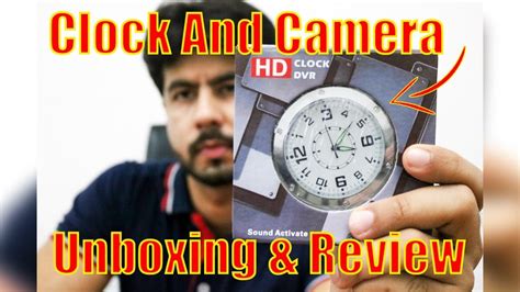 Spy Table Clock Camera Analog Clock Spy Camera Review Youtube