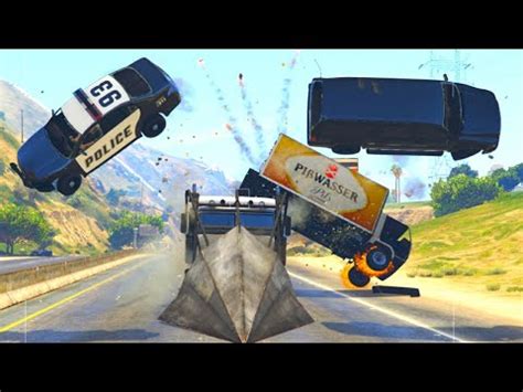 Gta Insane Phantom Wedge Crashes Impact Compilation Youtube