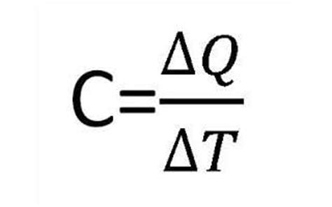 Capacidad térmica y su fórmula - caloryfrio.com